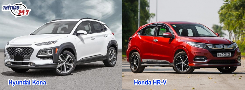 So sánh Hyundai Kona và Honda HR-V