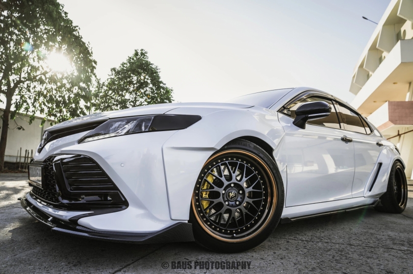 Bộ mâm độ của chiếc Toyota Camry