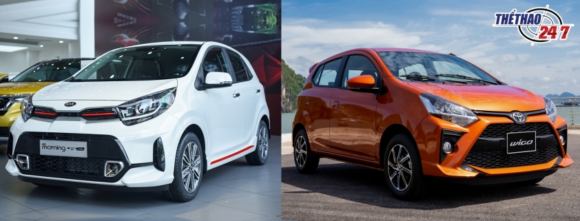 So sánh Kia Morning và Toyota Wigo