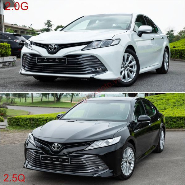 Toyota Camry 2.0G và Toyota Camry 2.5Q