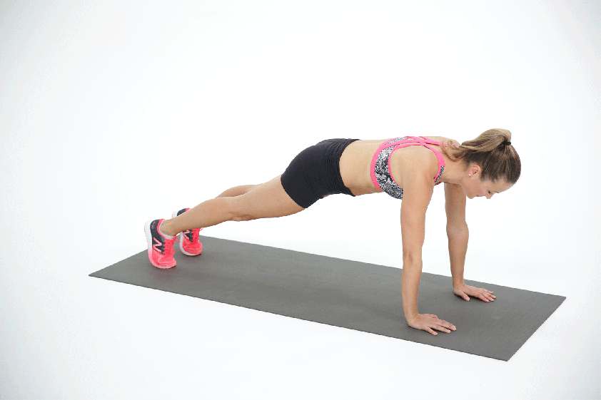 Bài tập HIIT Plank Jacks