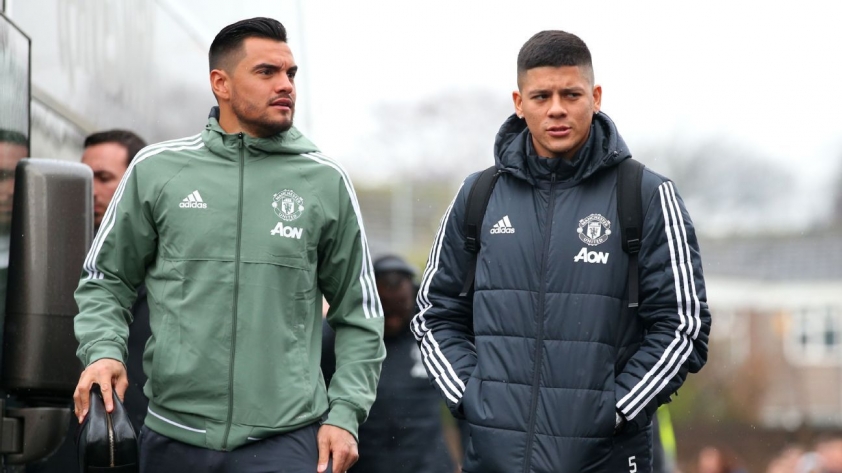 sergio romero va Marcus Rojo roi MU