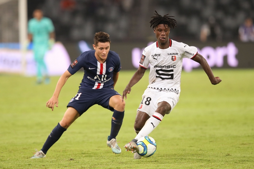 eduador camavinga rennes ander herrera psg