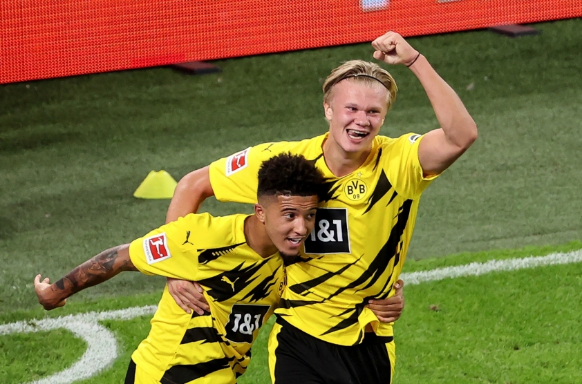 Bo doi Jadon Sancho và Erling Haaland