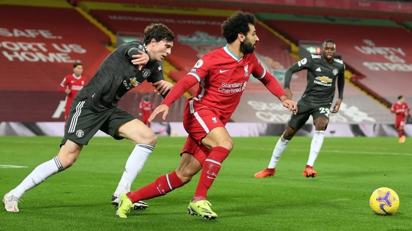 Salah vs Lindelof MU vs Liverpool