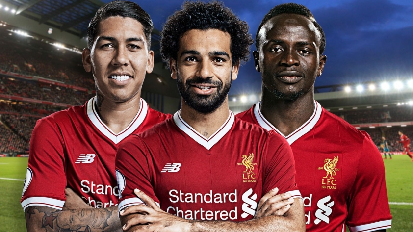 firmino mohamed salah sadio mane