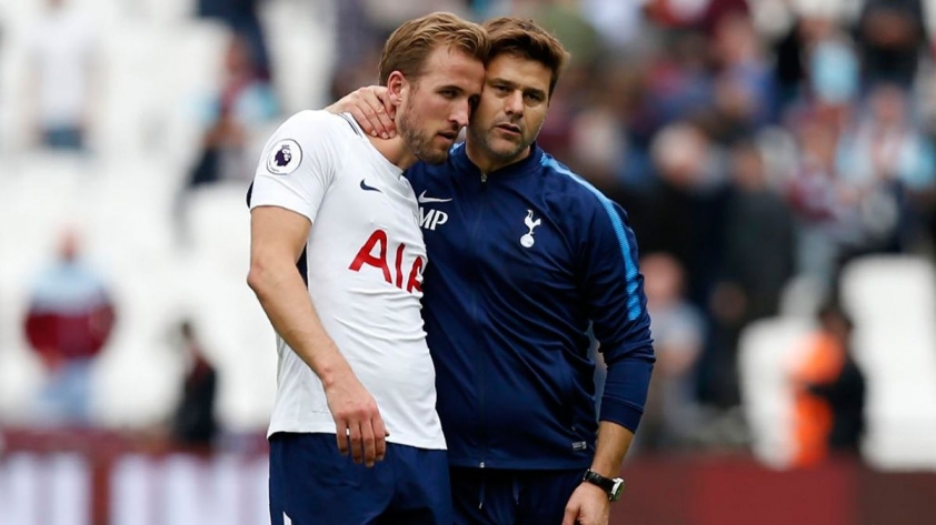 Harry kane and Pochettino