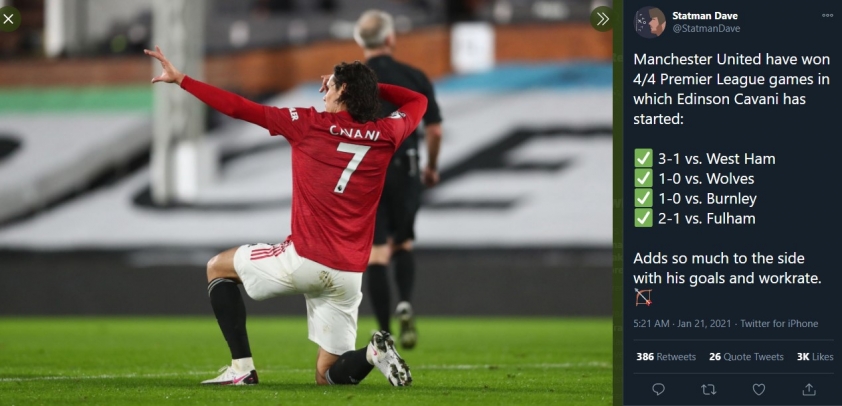 Edinson cavani Man United