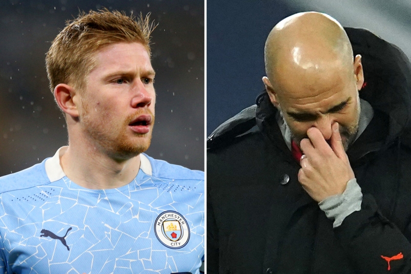 Man City De Bruyne chan thuong