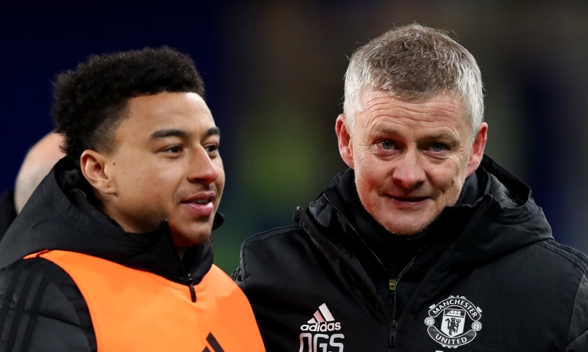 Lingard va Ole Gunnar Solskjaer