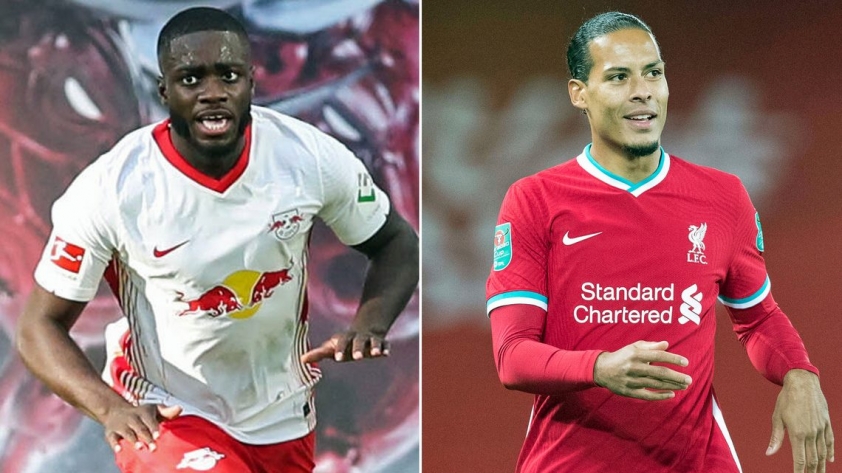Upamecano MU Liverpool
