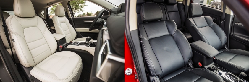 Hệ thống ghế ngồi Mazda CX-5 và Mitsubishi Outlander 2020