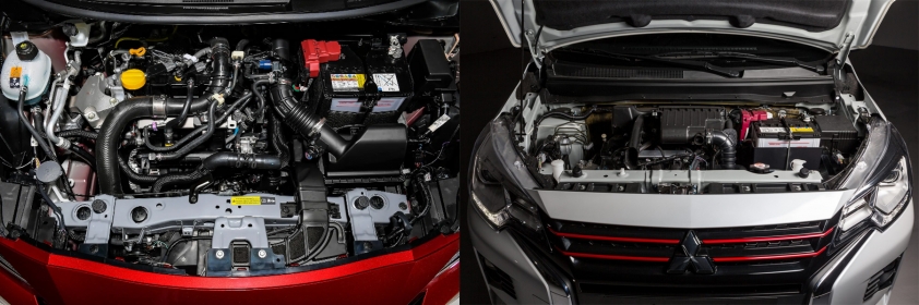 Động cơ Nissan Sunny và Mitsubishi Attrage