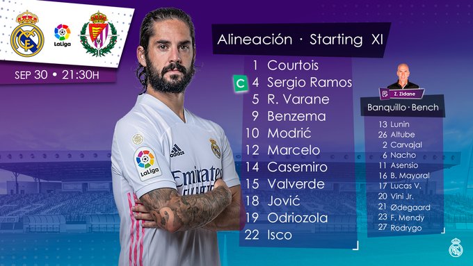 Trực tiếp Real Madrid vs Real Valladolid: 3 điểm dễ dàng? Ảnh 1