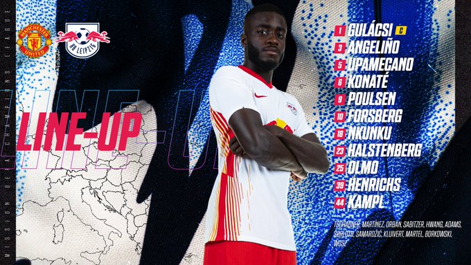 Trực tiếp MU 0-0 Leipzig: Pogba, Van de Beek đá chính Ảnh 1