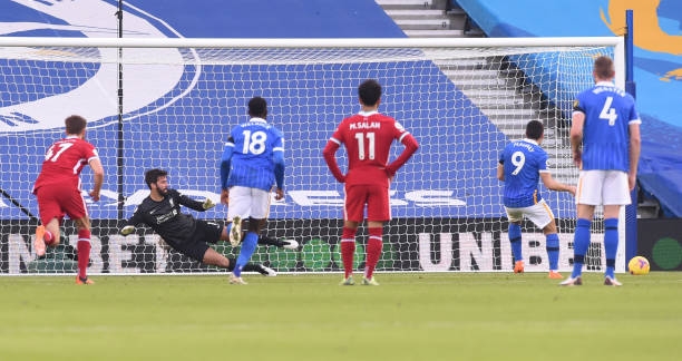 Trực tiếp Brighton 0-0 Liverpool: Bàn thắng việt vị Ảnh 1