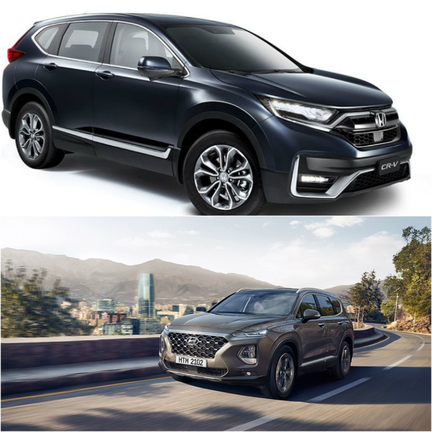 So sánh CR-V và SantaFe