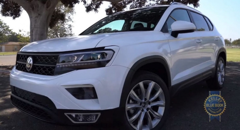 SUV Volkswagen Taos lần đầu lộ diện