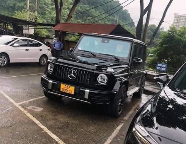 Chiếc xe AMG G63 biển vàng
