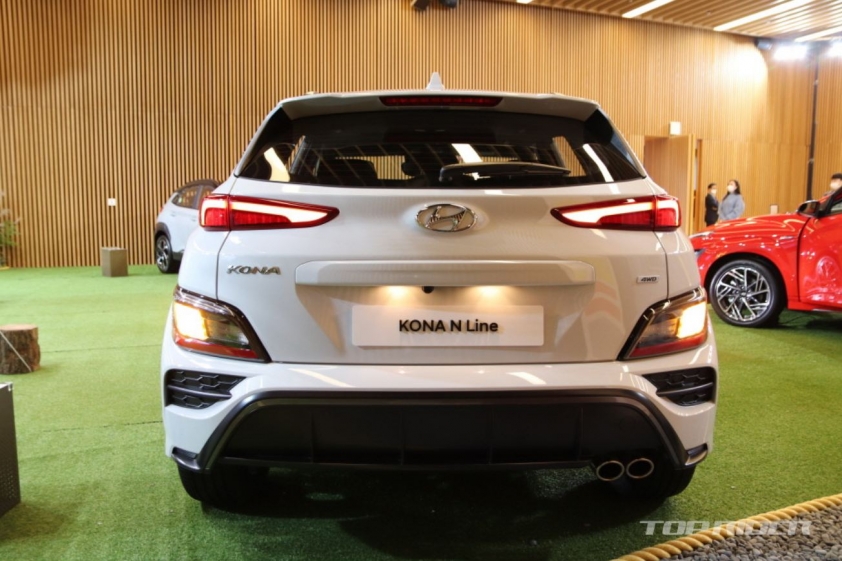 Đuôi xe Hyundai Kona N-Line 2021