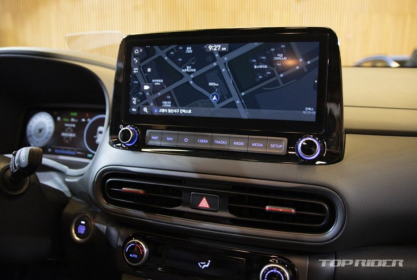 Màn hình hiển thị Hyundai Kona 2021