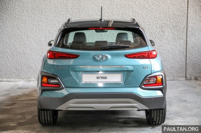 Đuôi xe Hyundai Kona