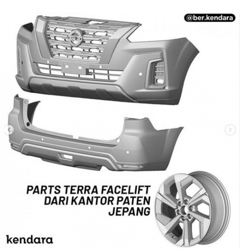 Thiết kế Nissan Terra 2021