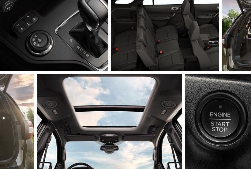 Tiện ích trên Ford Everest 2020