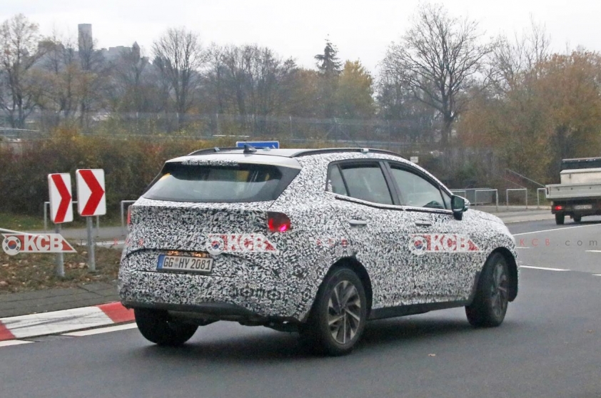 xe Kia Sportage chạy thử