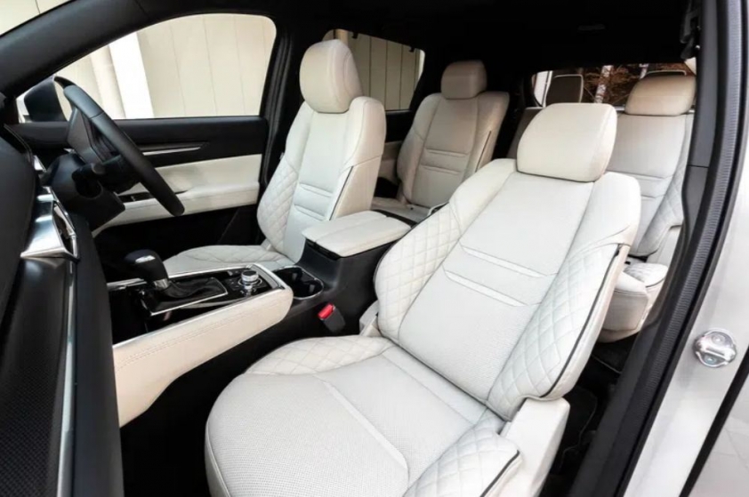 Nội thất Mazda CX8 mới