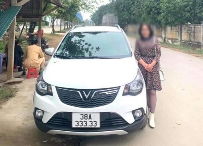 Chiếc VinFast Fadil biển số ngũ quý 3