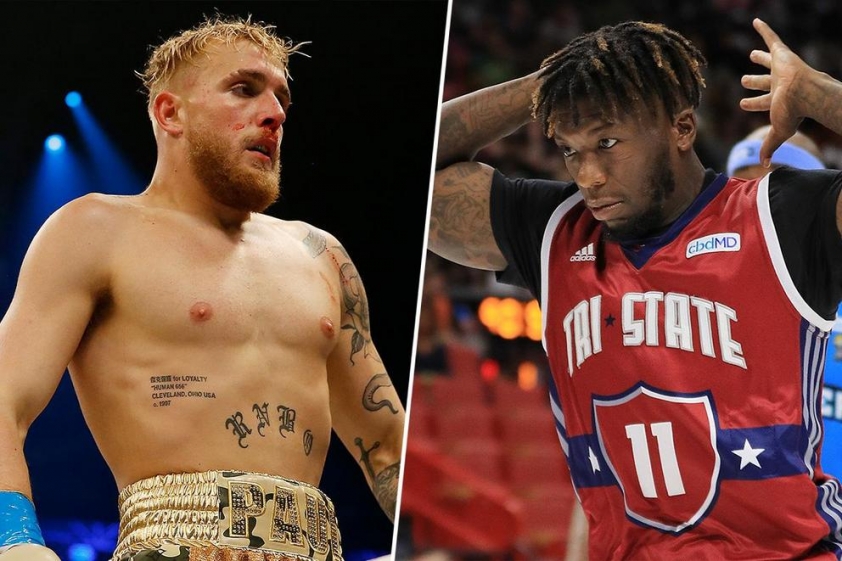 Jake Paul và Nate Robinson