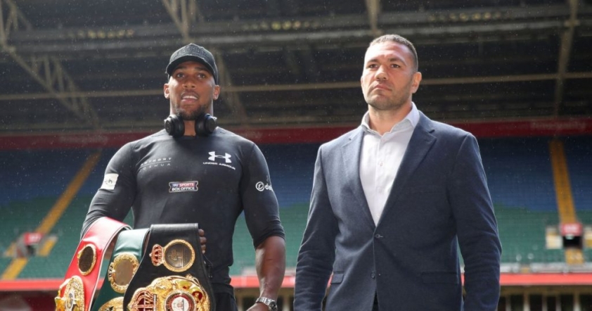 Anthony Joshua và Kubrat Pulev