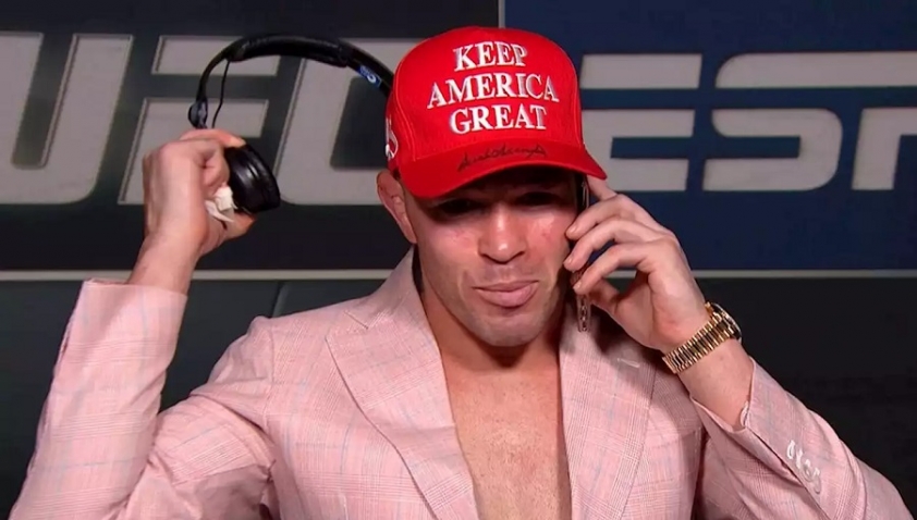 Colby Covington nhận được cuộc gọi từ Tổng thống Mỹ Donald Trump tại buổi họp báo sau sự kiện