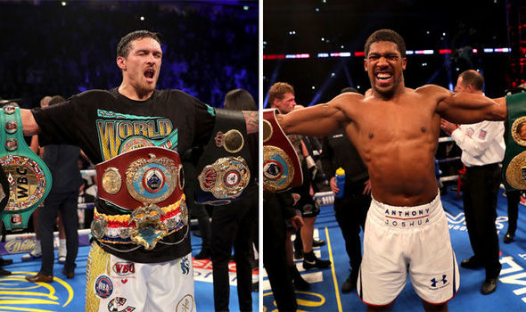 Anthony Joshua đã đồng ý bước đầu thỏa thuận về việc bảo vệ đai với Oleksandr Usyk