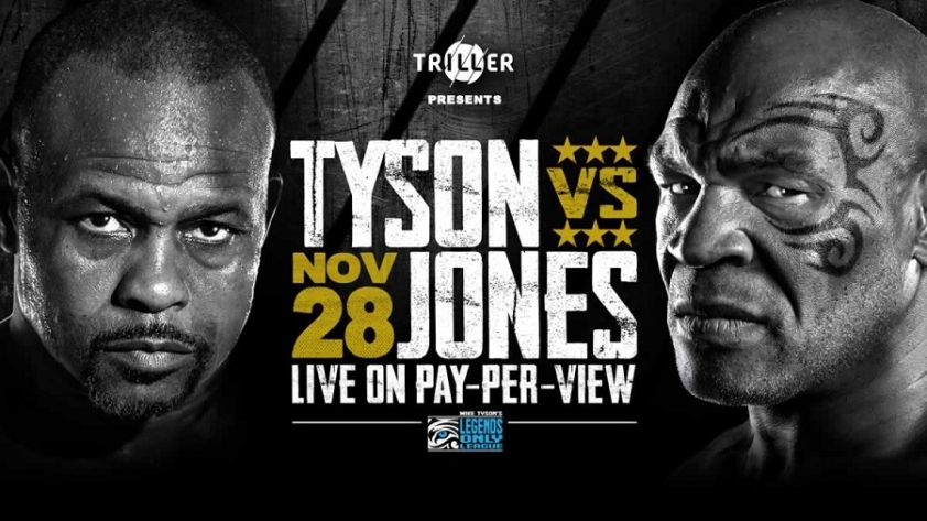 Mike Tyson và Roy Jones Jr. sẽ thượng đài vào ngày 28 tháng 11