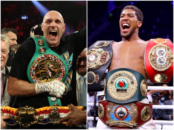 Tyson Fury vs. Anthony Joshua là trận đấu trong mơ của các fan Quyền Anh