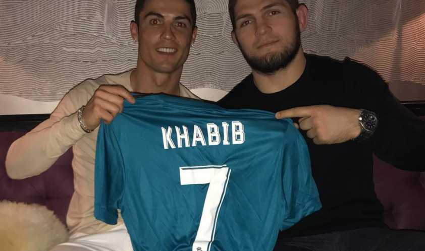 Cristiano Ronaldo và Khabib Nurmagomedov