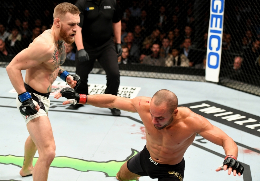 Conor McGregor tin rằng anh đã hạ knockdown Eddie Alvarez đến 5 lần tại UFC 205