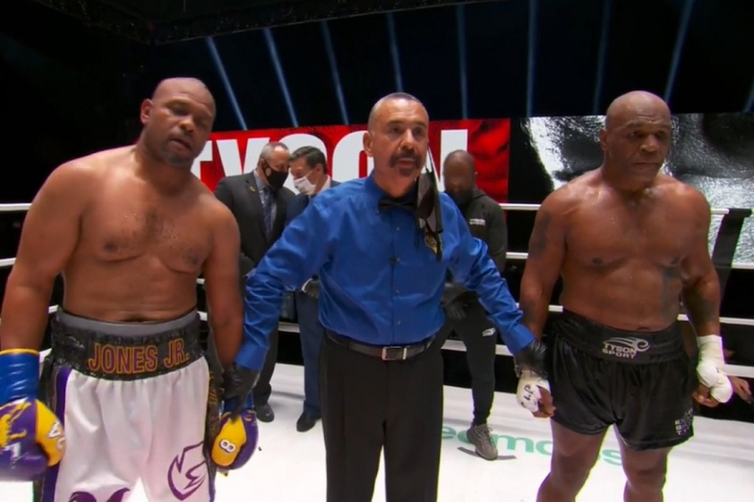 Mike Tyson vs. Roy Jones Jr