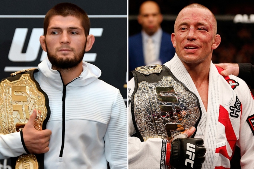 Georges St-Pierre phấn khích nếu có cơ hội chiến Khabib Nurmagomedov