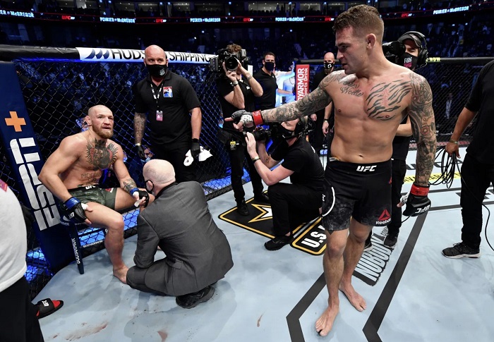 Conor McGregor vốn chỉ coi cuộc đối đầu với Dustin Poirier là bước đệm cho trận Quyền Anh với Manny Pacquiao