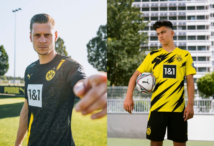 Áo đấu sân nhà và khách Dortmund 20/21