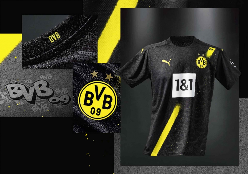Áo đấu sân khách Dortmund 20/21