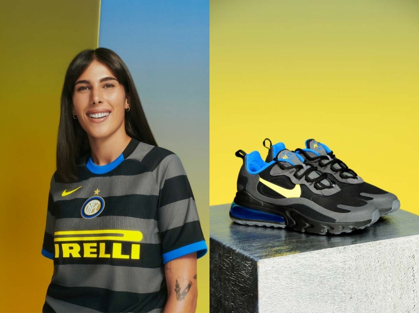 Áo đấu thứ 3 của Inter Milan kết hợp cùng Nike Air Max Plus