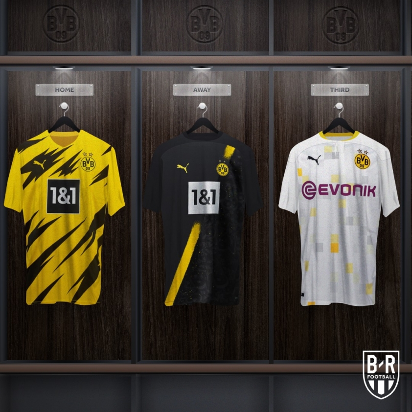 Bộ ba áo đấu của Borussia Dortmund
