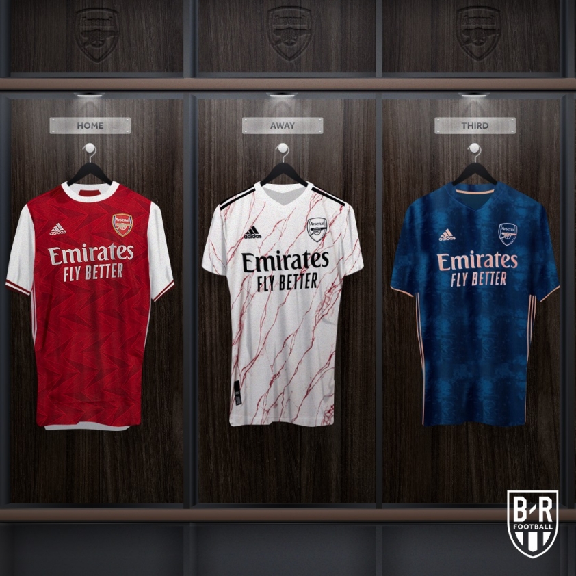 Bộ ba áo đấu của Arsenal