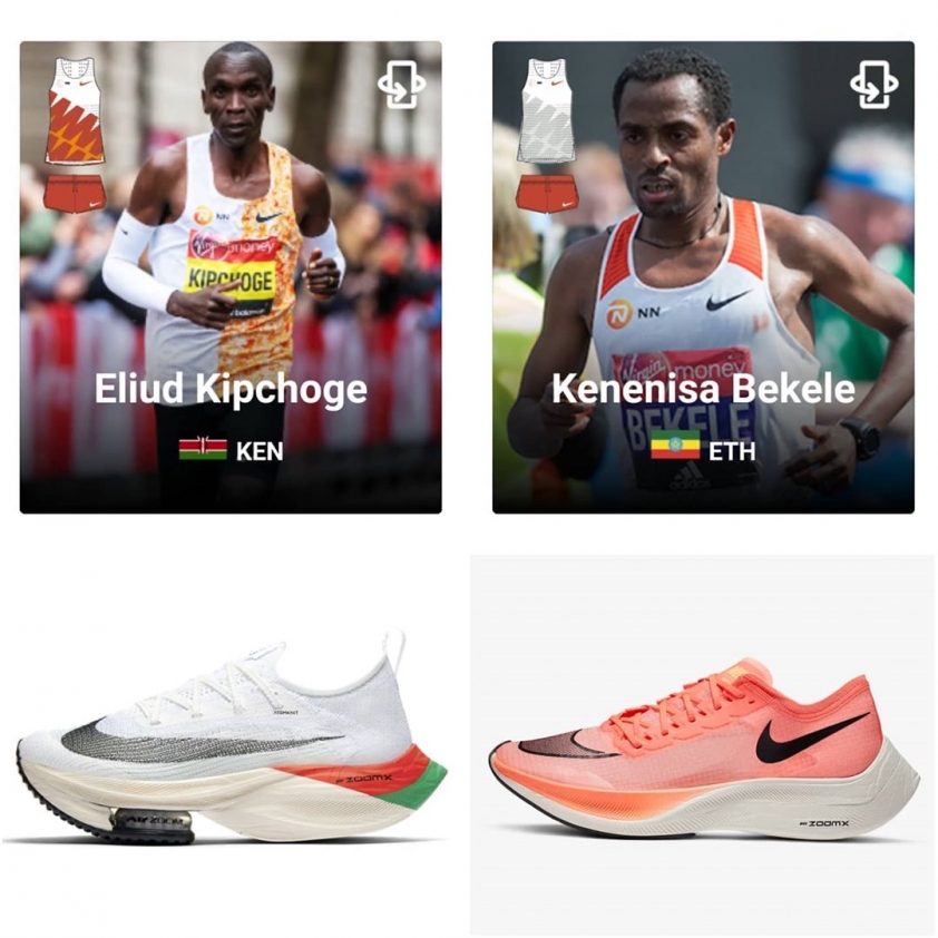 kipchoge vs bekele