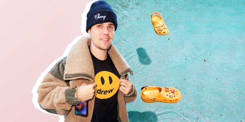 Justin Bieber lần đầu tiên hợp tác cùng Crocs.