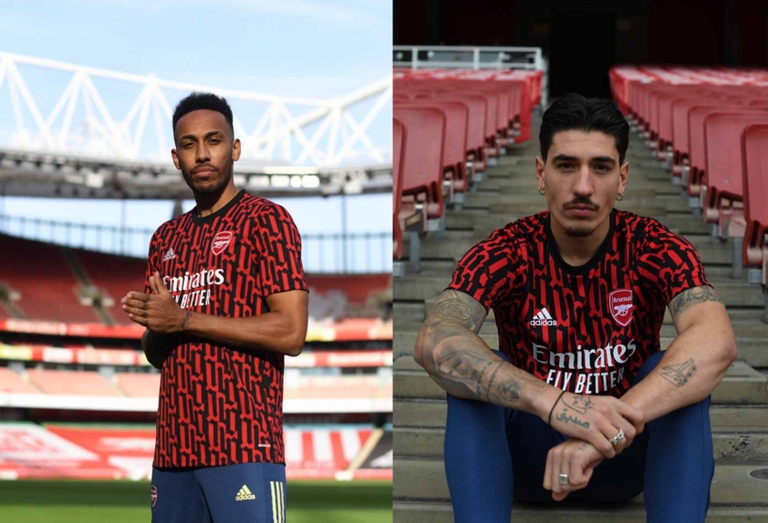 Adidas ra mắt áo tập và trước trận đấu 'lạ mắt' cho Arsenal